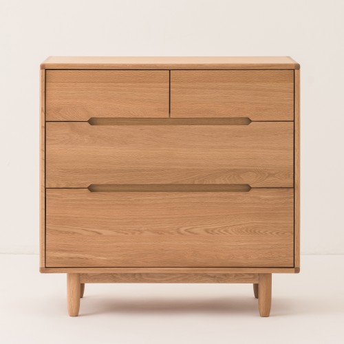 Kommode Pure aus massiver Eiche