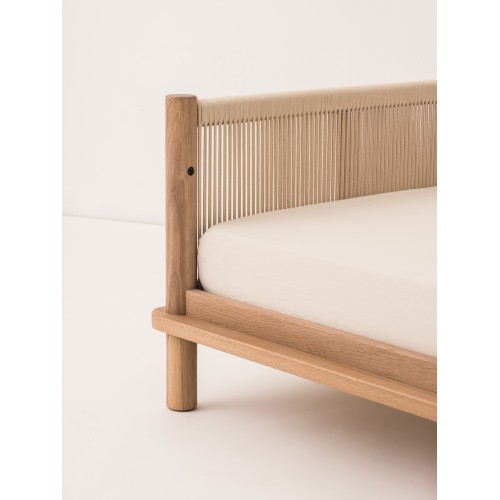 Letto junior Latitude in legno massello di quercia