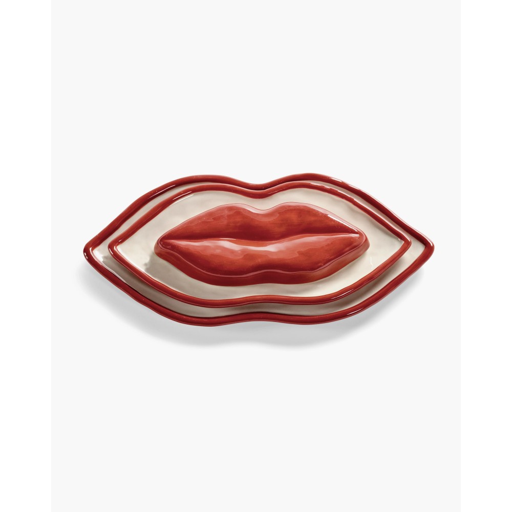 Set di 3 piatti da portata