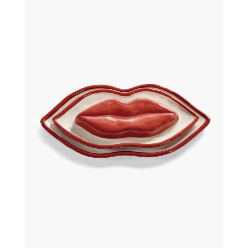 Ensemble de 3 plats de service