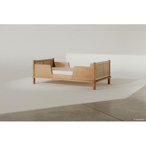 Set letto junior Latitude in legno massello di quercia   2 barriere di sicurezza