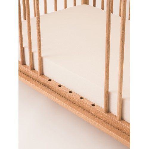 Ensemble Latitude babybedje   uitbreiding tot juniorbed - massief eikenhout