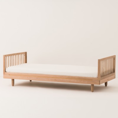 Cama individual Pure de roble macizo Nobodinoz