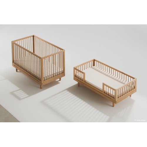 Kinderbett Pure aus massiver Eiche