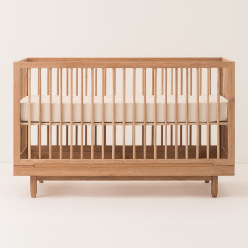 Mitwachsendes Babybett Pure aus massiver Eiche