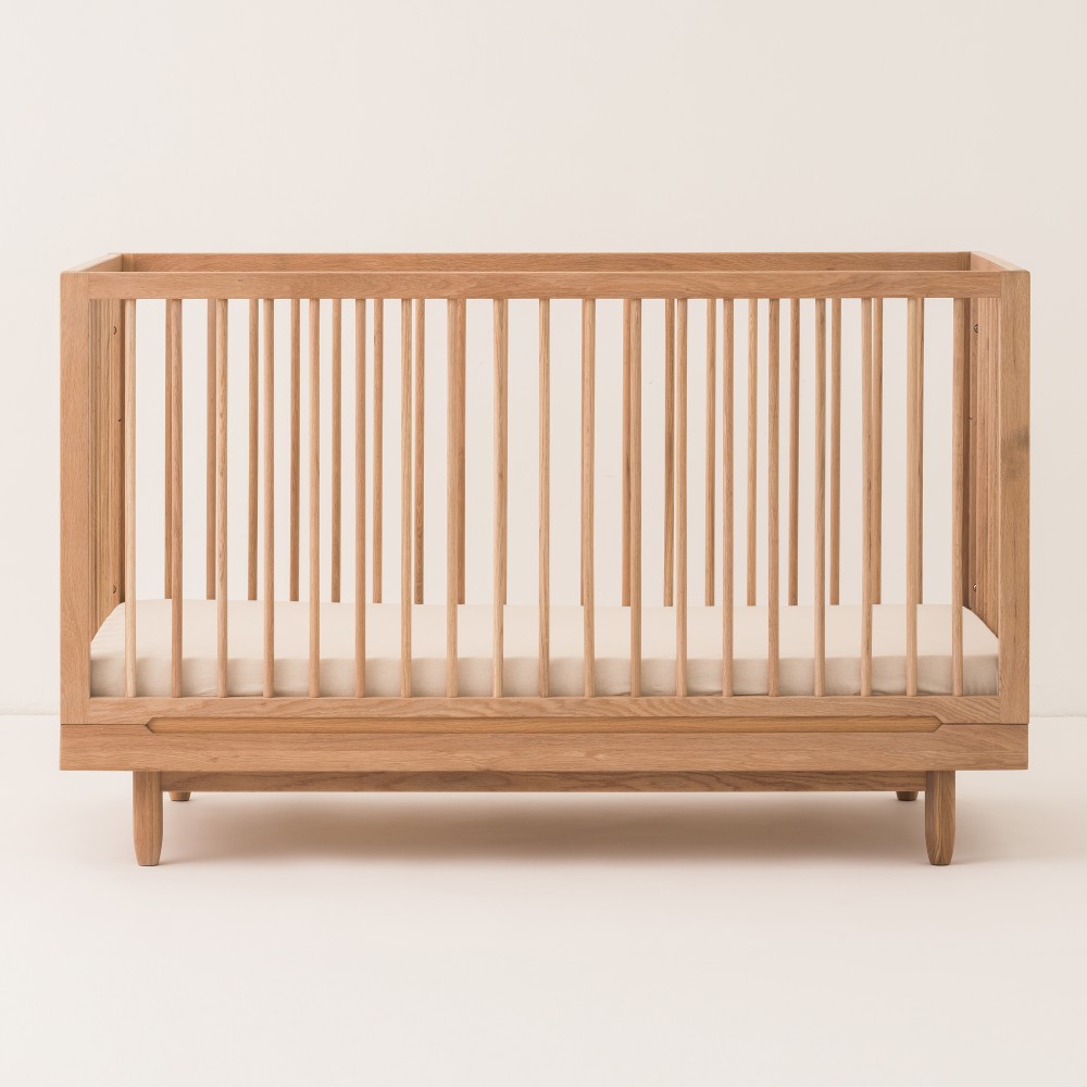 Cuna evolutiva Pure de roble macizo