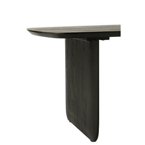 Table À Manger Bois D'acacia Marron