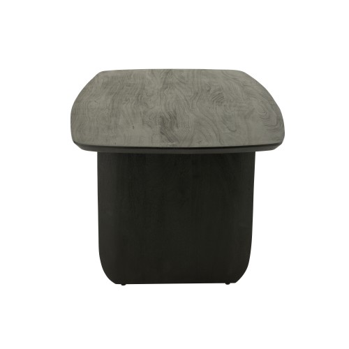 Table À Manger Bois D'acacia Marron