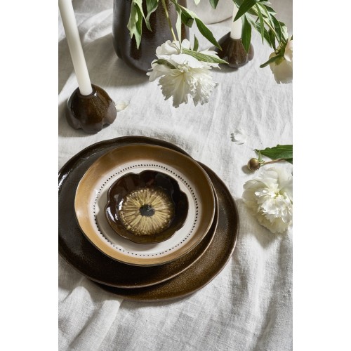 CYCLE dessert plate - mix of colors - Clear