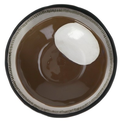 Pasta bowl - CYCLE - mix of colors - Brown Pomax