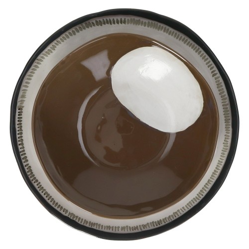 Pasta bowl - CYCLE - mix of colors - Brown