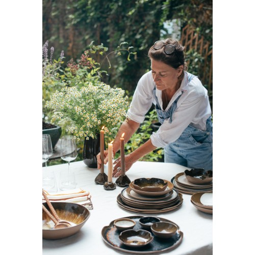 set/3 kandelaars - CYCLE - mix van kleuren