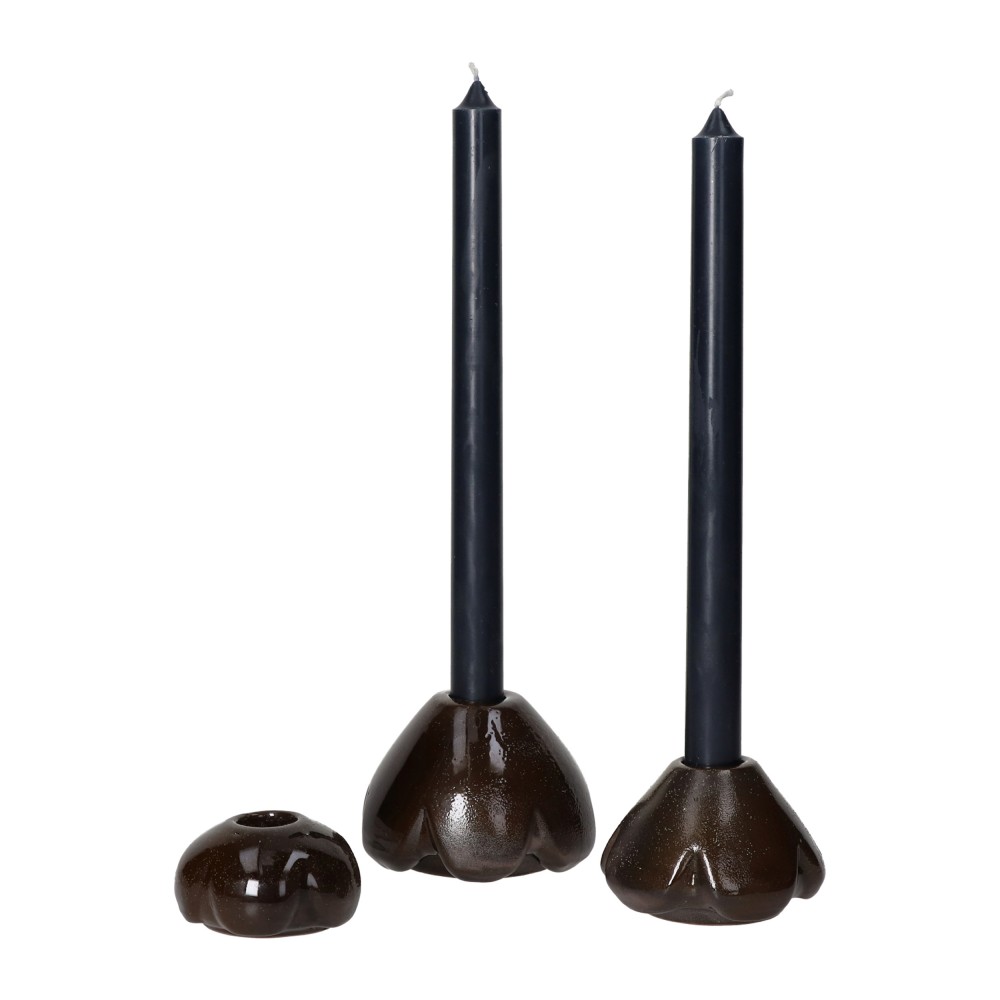 juego de 3 candelabros - CYCLE - mezcla de colores