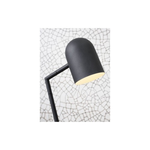 Marseille black iron floor lamp