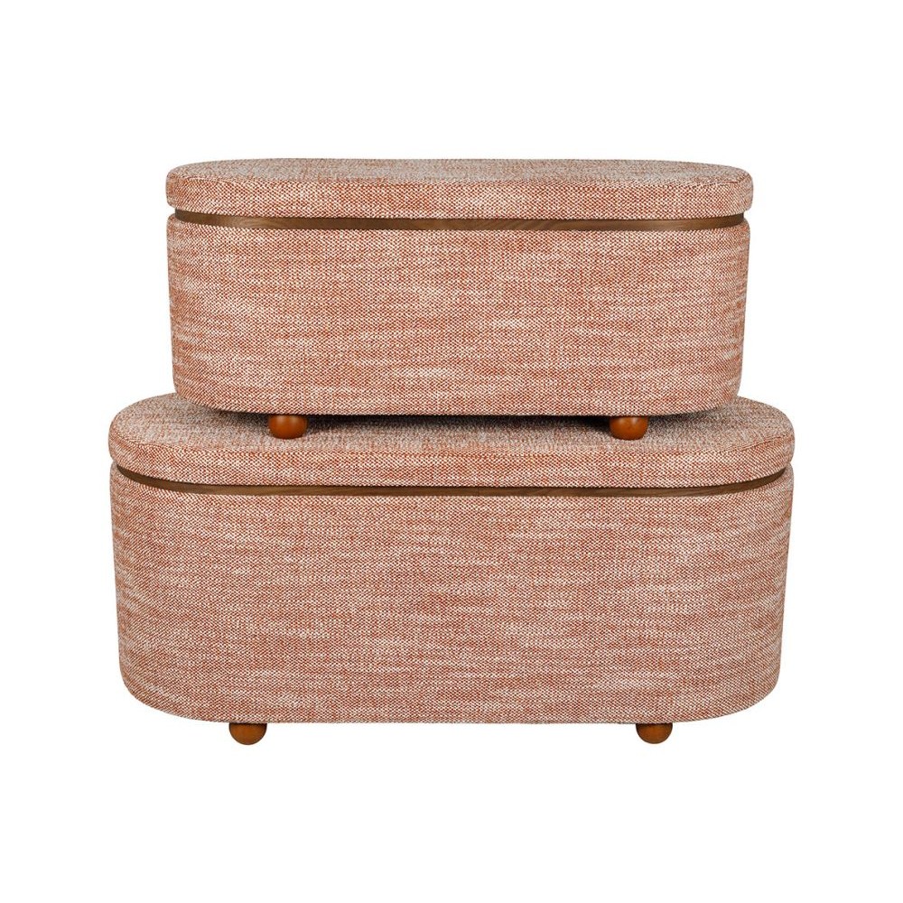 Banco con cofre ALPINIA Terracotta X2