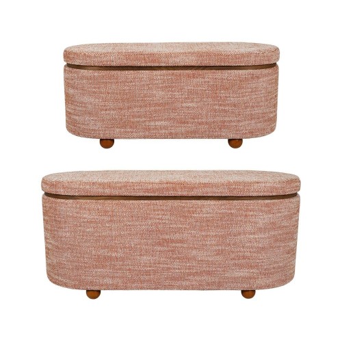 Banco con cofre ALPINIA Terracotta X2