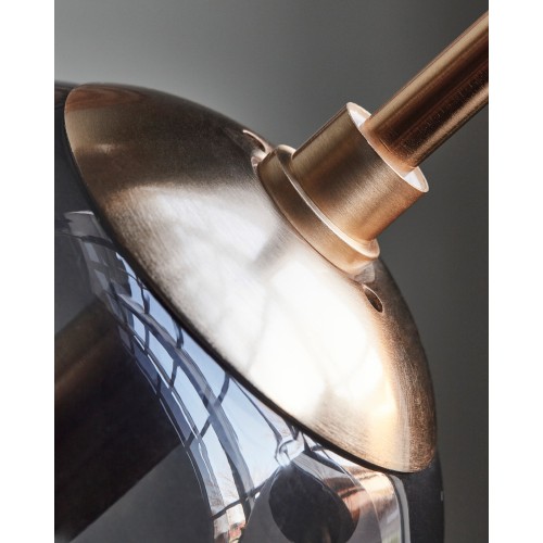 Twice Pendant Light, Gray