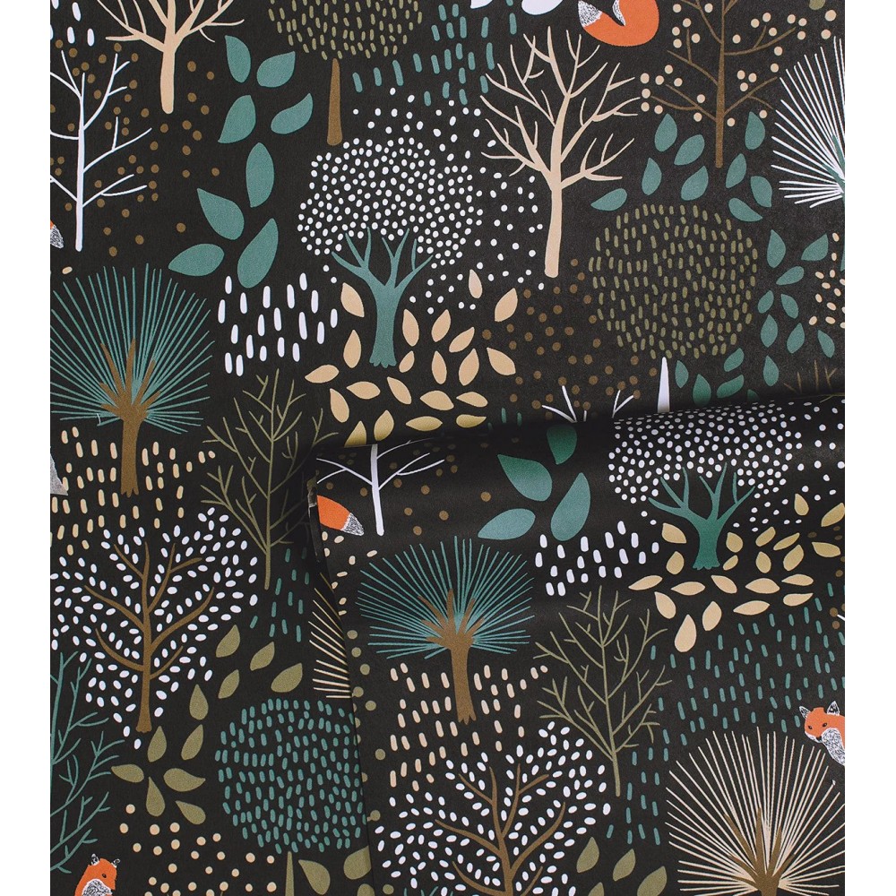 Papier peint - M.FOX- forêt et renard