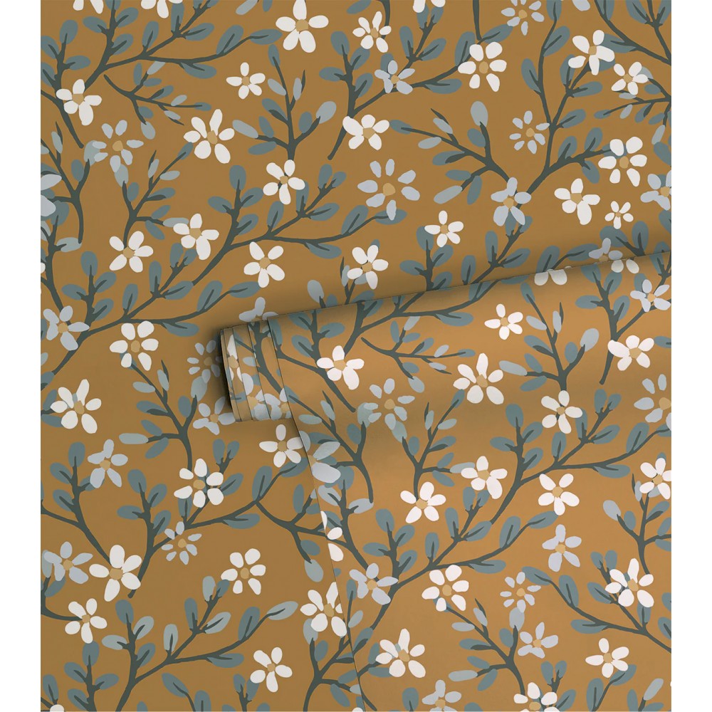 Papier peint - BRAYLYNN - fleurs