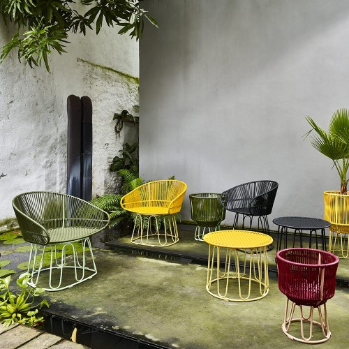 Chaise Lounge Circo morado / carne ames