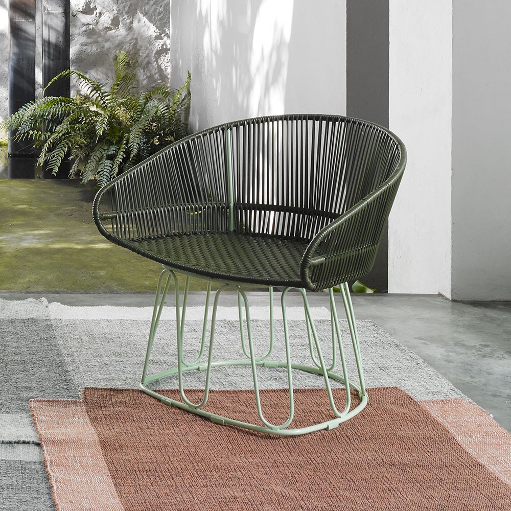 Sillón Circo oliv / menta ames