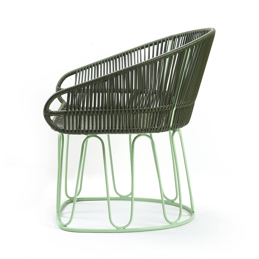 Circo Lounge chair oliv/menta ames
