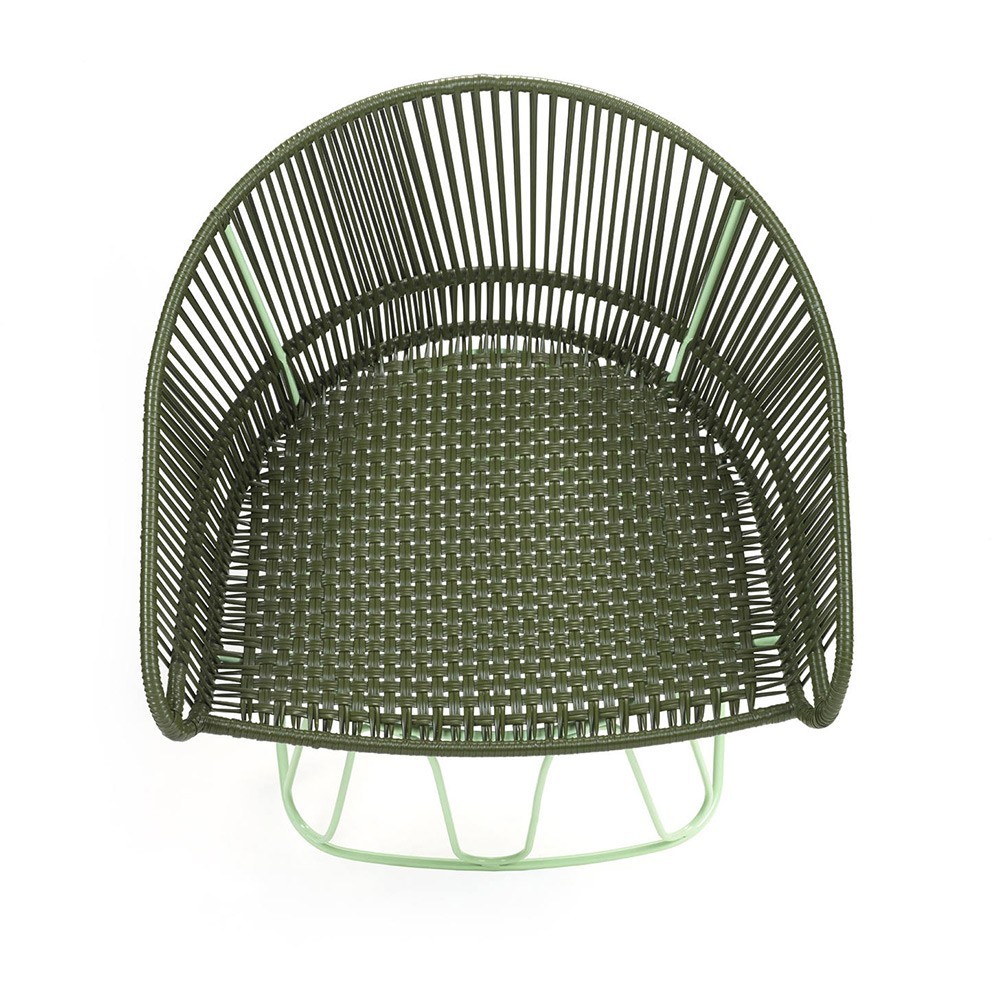 Sillón Circo oliv / menta ames