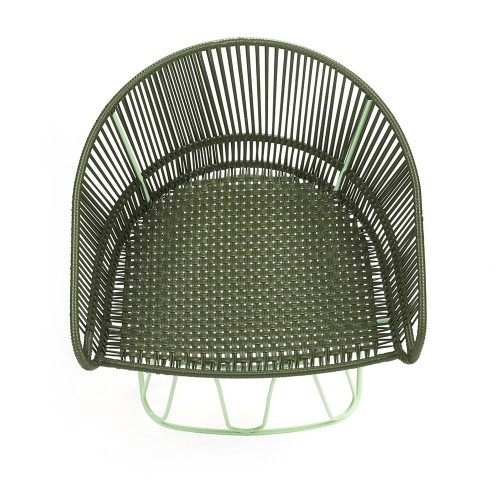 Chaise Lounge Circo oliv/menta ames