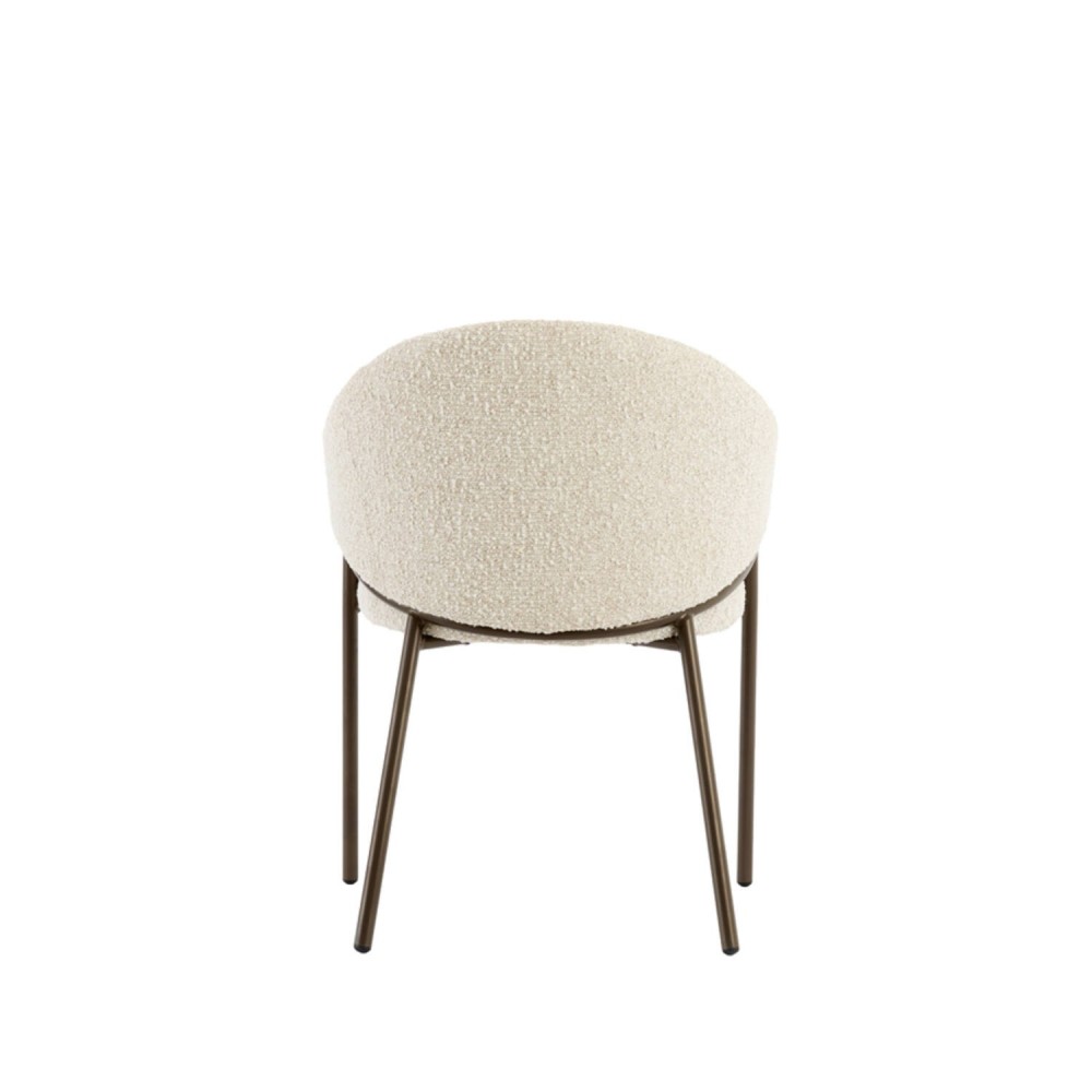 Chaise TROSA - 54,5 x 51 x 80,5 cm - Marron