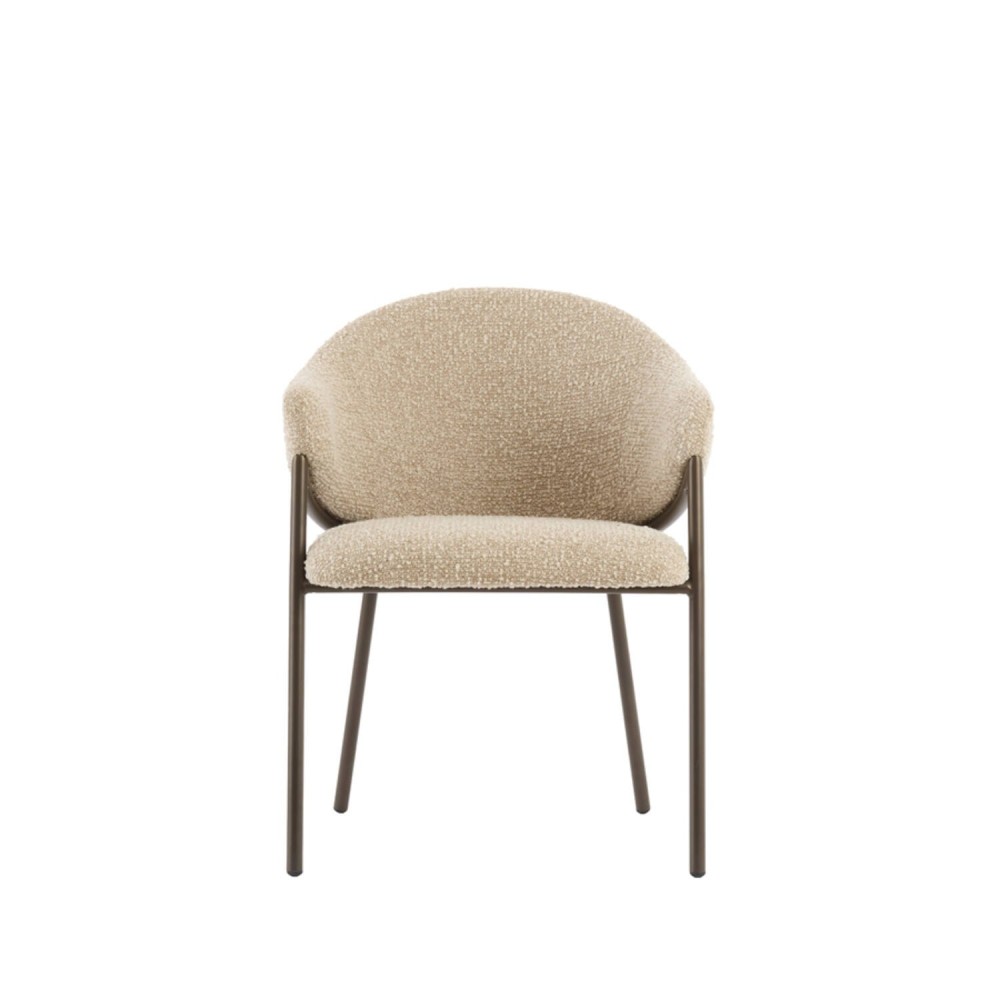 Chaise TROSA - 54,5 x 51 x 80,5 cm - Marron
