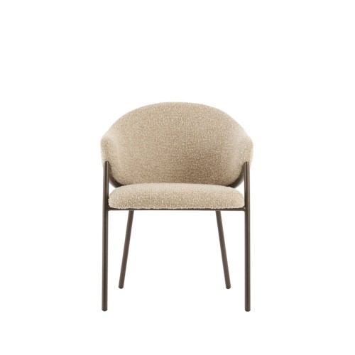 Chaise TROSA - 54,5 x 51 x 80,5 cm - Marron
