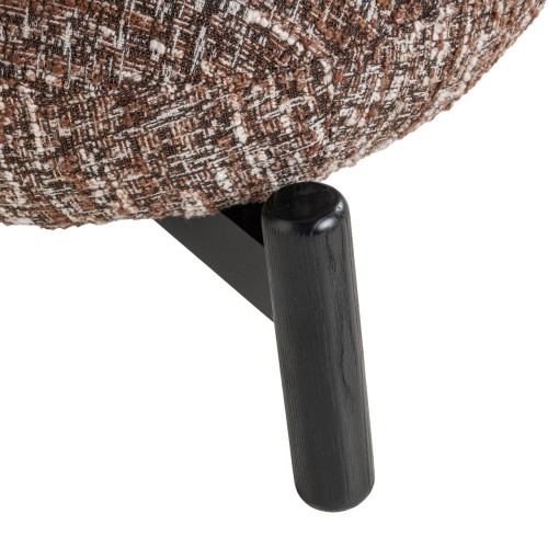Fauteuil lounge Ornella noisette
