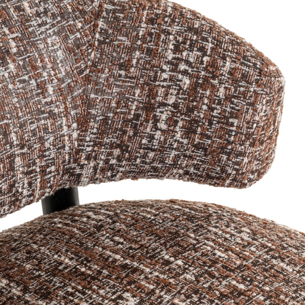 Fauteuil lounge Ornella noisette