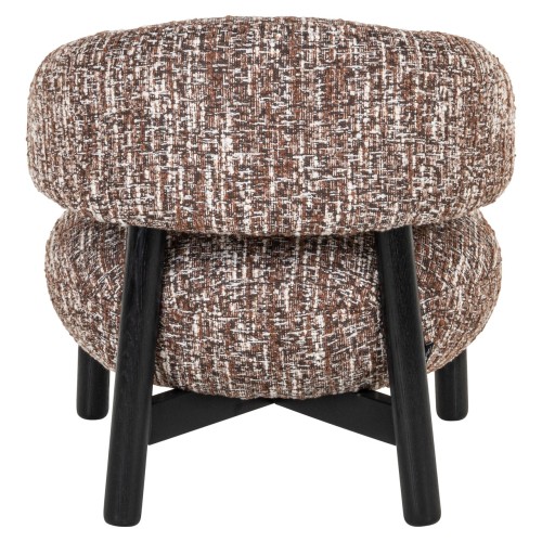 Fauteuil lounge Ornella noisette
