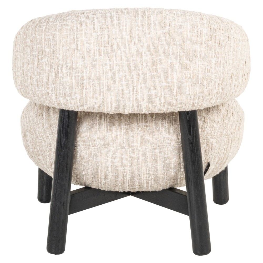 Fauteuil lounge Ornella noisette