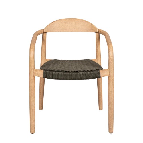 Chaise ANAM- Eucalyptus et corde kaki