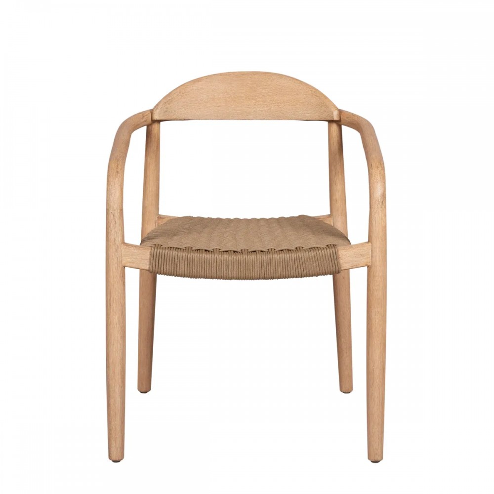 Chaise ANAM- Eucalyptus et corde sable
