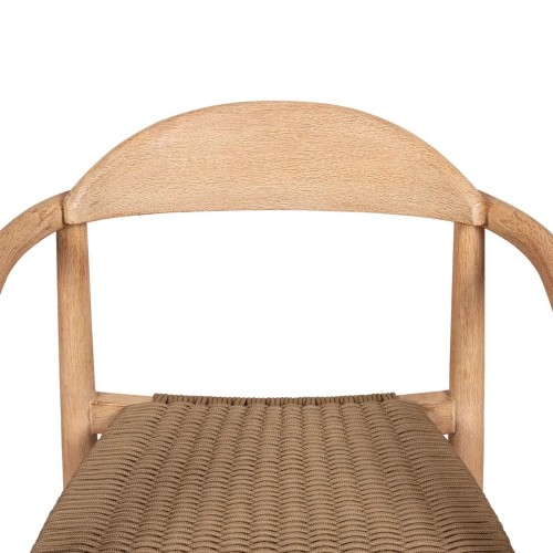 Chaise ANAM- Eucalyptus et corde sable