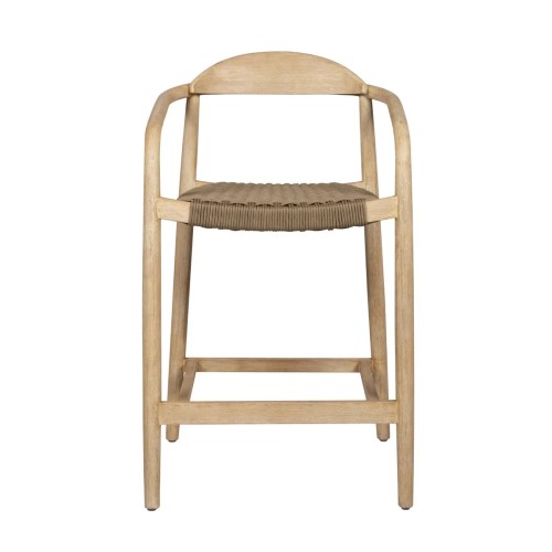 Tabouret ANAM- Eucalyptus et corde sable