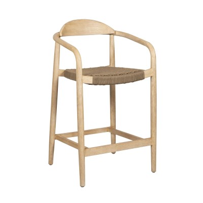 Tabouret ANAM- Eucalyptus et corde sable 2