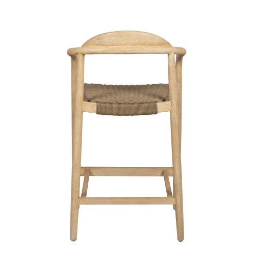 Tabouret ANAM- Eucalyptus et corde sable