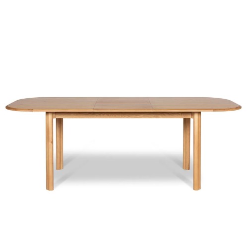 Table repas Sirocco - 160 cm avec allonge chêne naturel