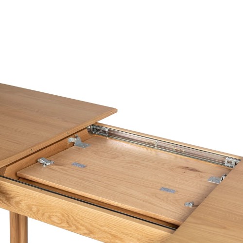 Table repas Sirocco - 160 cm avec allonge chêne naturel