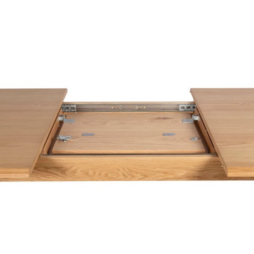 Table repas Sirocco - 160 cm avec allonge chêne naturel