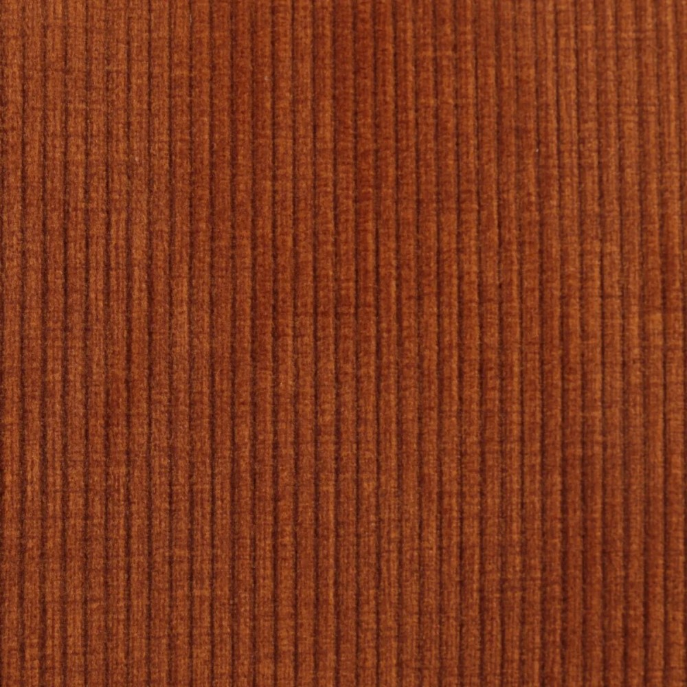 Chaise ADA - velours côtelé - Cognac