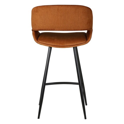 Tabouret ADA - velours côtelé - Ecru