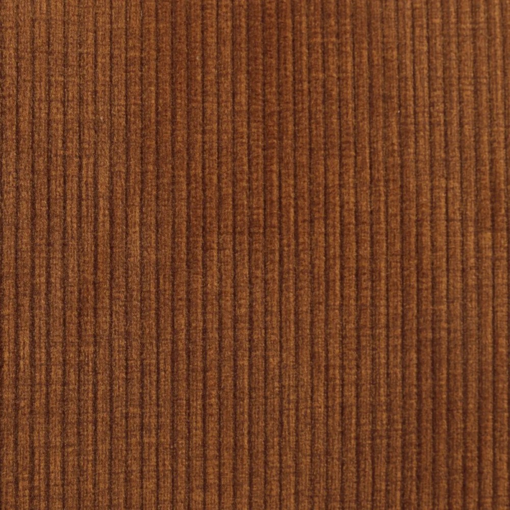 Tabouret ADA - velours côtelé - Ecru