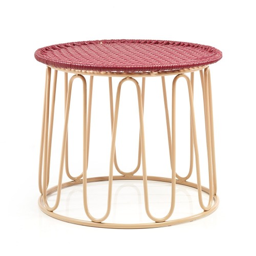 Circo side table purple/carne ames
