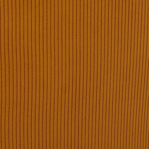 Chaise BARI - velours côtelé - Curry