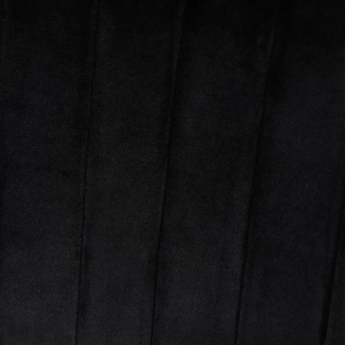 Fauteuil BARI - velours  - Noir